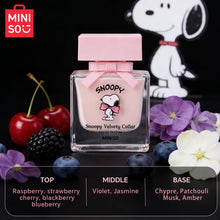 Load image into Gallery viewer, MINISO Snoopy Velvety Collar Eau de Parfum - 1.7 oz Sweet Berry & Chypre Fragrance Gift for Women & Teens