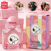 Load image into Gallery viewer, MINISO Snoopy Romance Eau de Parfum for Women, 1.7 FL.OZ (50ml) Long Lasting Sweet Strawberry & Vanilla Scent
