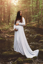 Load image into Gallery viewer, Saslax Long Sleeve Maternity Gown