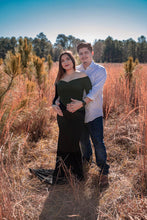 Load image into Gallery viewer, Saslax Maternity Gown Slim Pregnancy Maxi Photography Dress