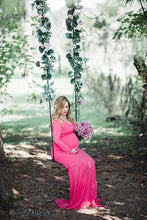 Load image into Gallery viewer, Saslax Maternity Gown Slim Pregnancy Maxi Photography Dress