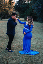 Load image into Gallery viewer, Saslax Long Sleeve Slim Fit Maxi Photography Dress