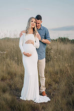 Load image into Gallery viewer, Saslax Long Sleeve Slim Fit Maxi Photography Dress