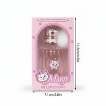 Load image into Gallery viewer, MINISO Disney Marie Eau de Parfum for Women - Sweet Floral &amp; Fruit Scent with Cute Pom Pom, 1.7 Fl Oz
