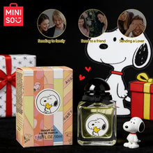 Load image into Gallery viewer, MINISO Snoopy Romance Eau de Parfum for Women, 1.7 FL.OZ (50ml) Long Lasting Sweet Strawberry &amp; Vanilla Scent
